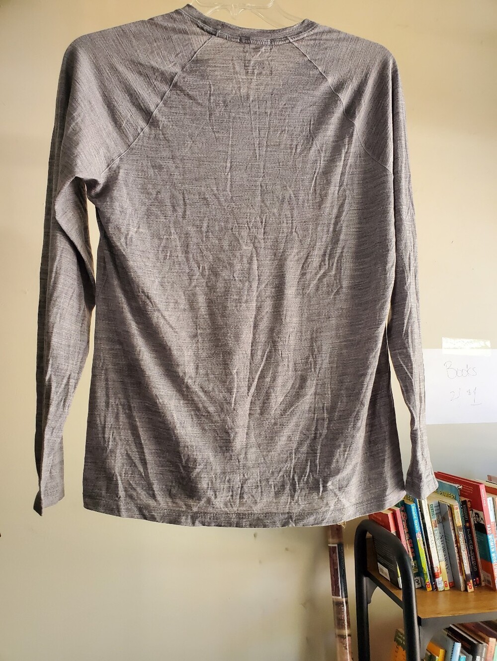 Smartwool Gray Crewneck 150 Merino Layering Top